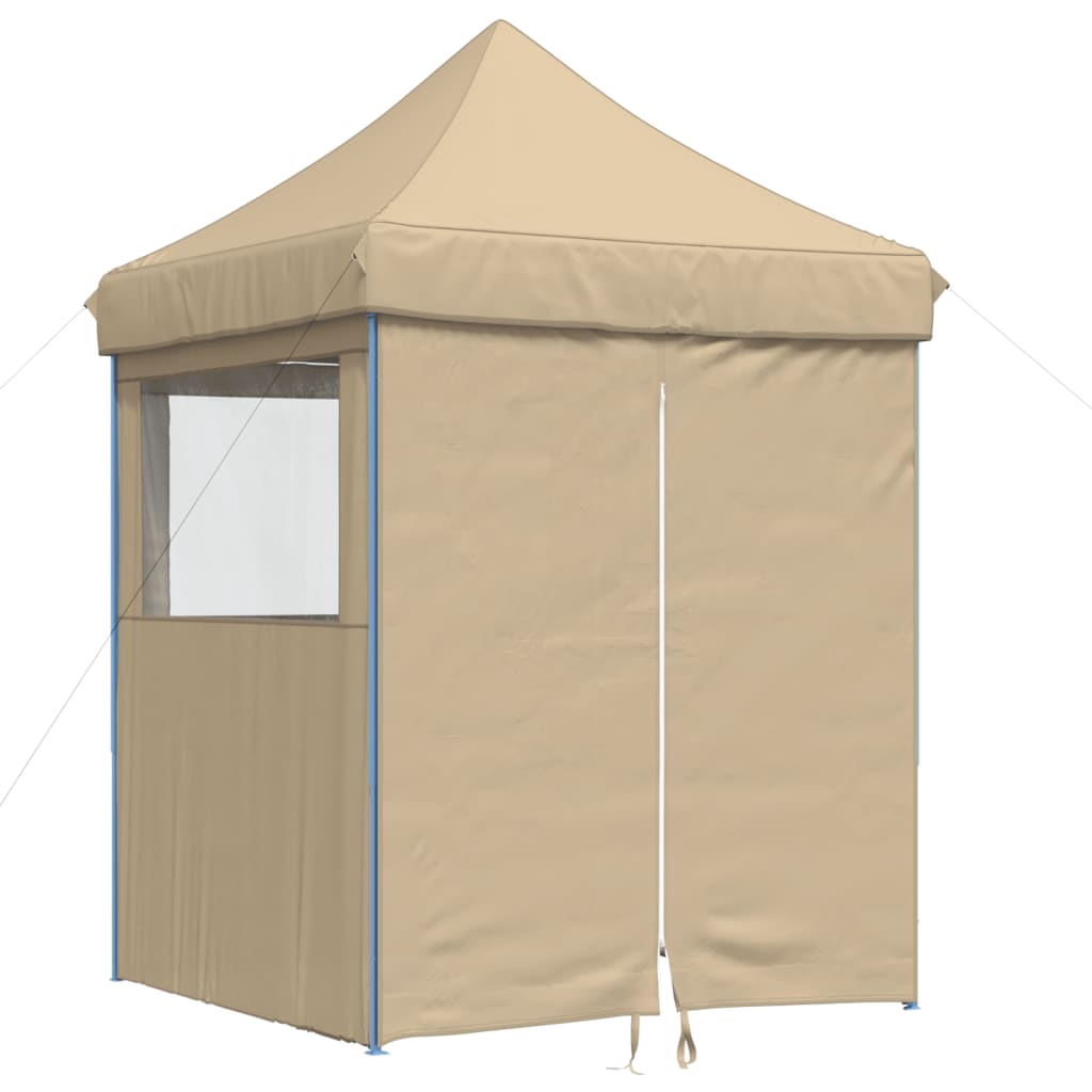 Tendone per Feste Pieghevole Pop-Up con 4 Pareti Beige | homemem39