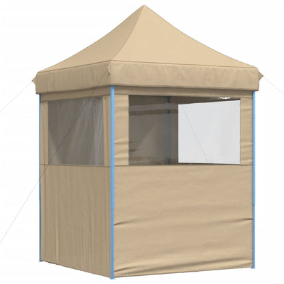 Tendone per Feste Pieghevole Pop-Up con 4 Pareti Beige | homemem39