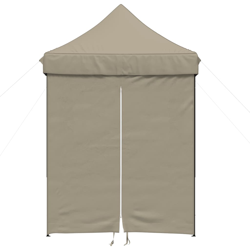 Tendone per Feste Pieghevole Pop-Up con 4 Pareti Tortora | homemem39