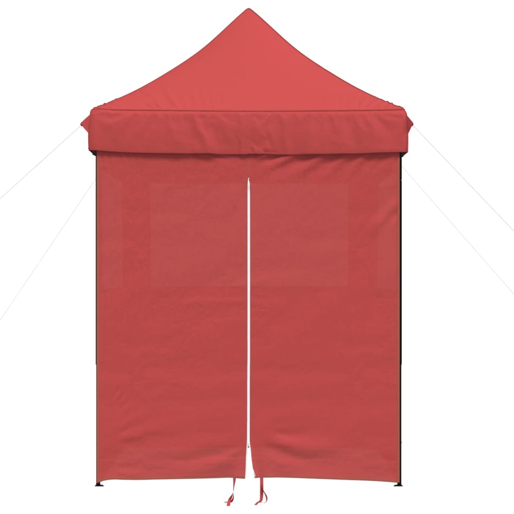 Tendone per Feste Pieghevole Pop-Up con 4 Pareti Bordò | homemem39