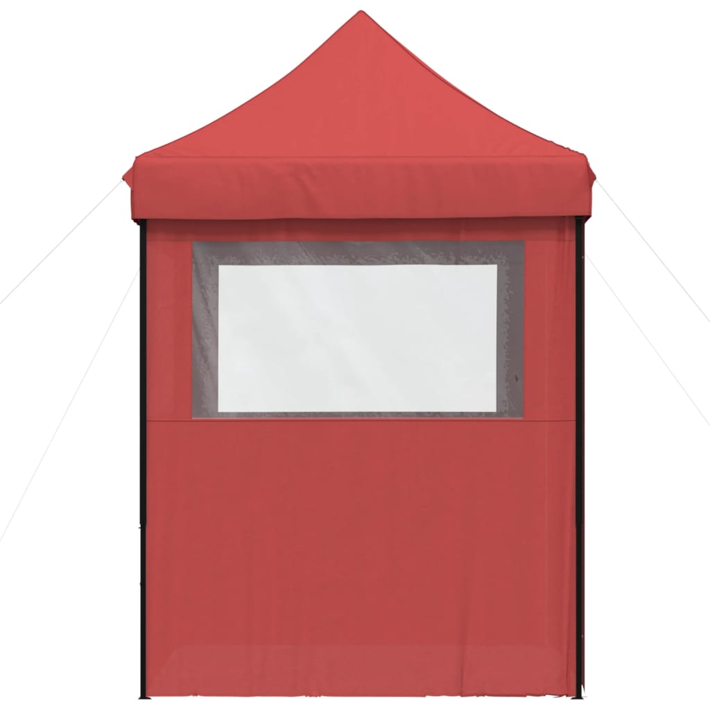 Tendone per Feste Pieghevole Pop-Up con 4 Pareti Bordò | homemem39