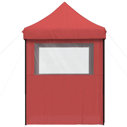 Tendone per Feste Pieghevole Pop-Up con 4 Pareti Bordò | homemem39