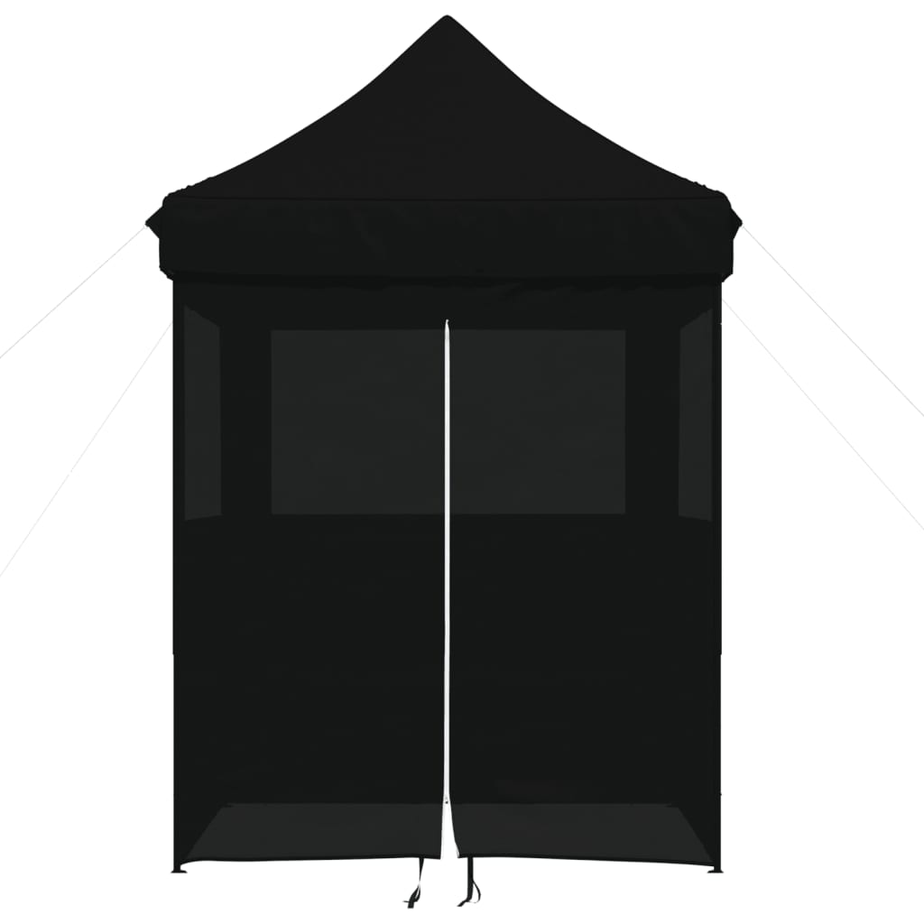 Tendone per Feste Pieghevole Pop-Up con 4 Pareti Nero | homemem39