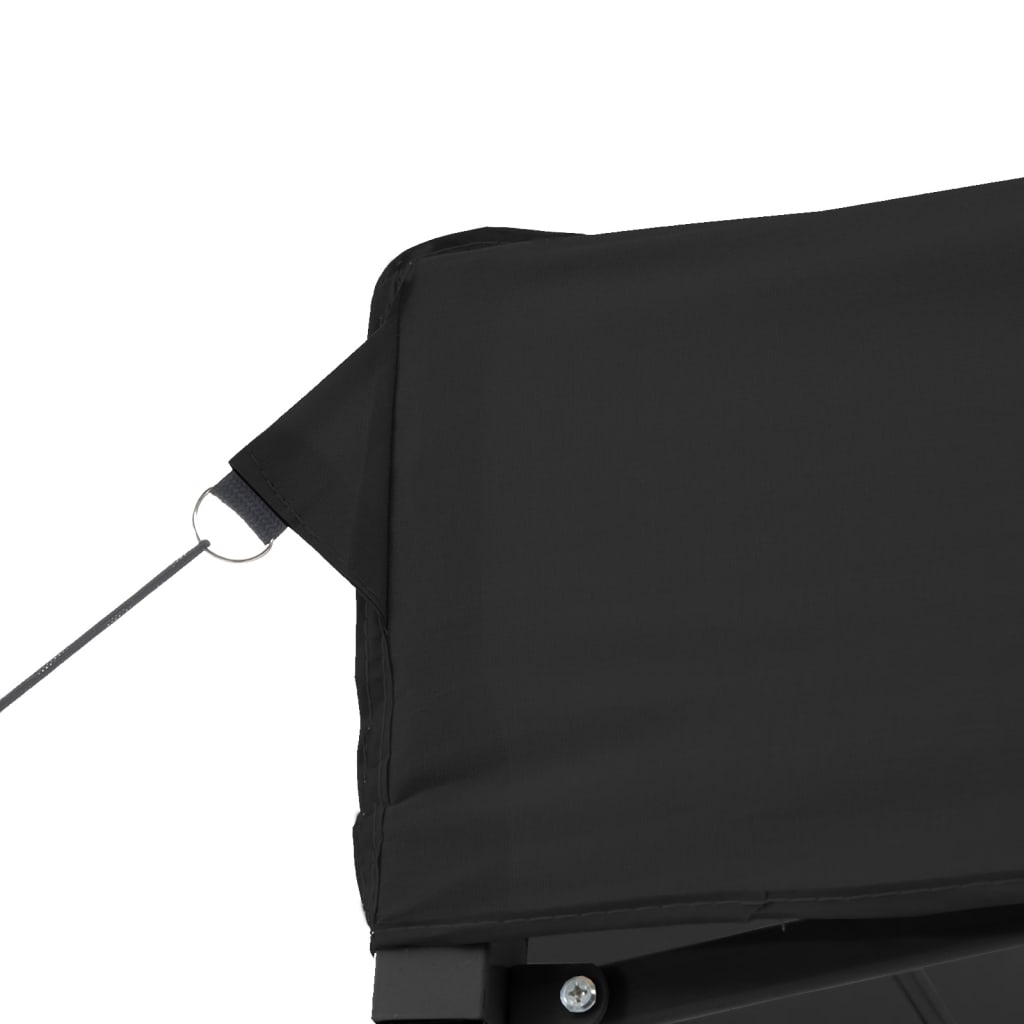 Tendone per Feste Pieghevole Pop-Up con 4 Pareti Nero | homemem39