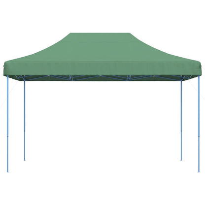 Tenda da Festa Pieghevole Pop-Up Verde 410x279x315 cm | homemem39