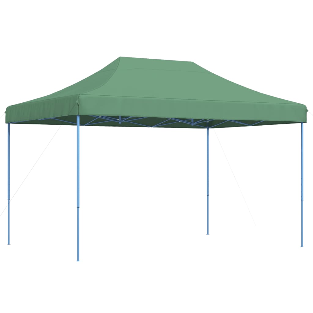 Tenda da Festa Pieghevole Pop-Up Verde 410x279x315 cm - homemem39