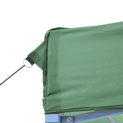 Tenda da Festa Pieghevole Pop-Up Verde 410x279x315 cm | homemem39