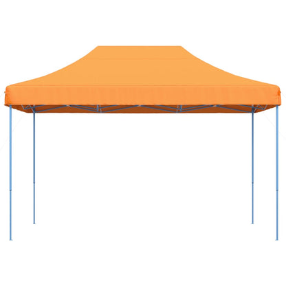 Tenda da Festa Pieghevole Pop-Up Arancione 410x279x315 cm - homemem39