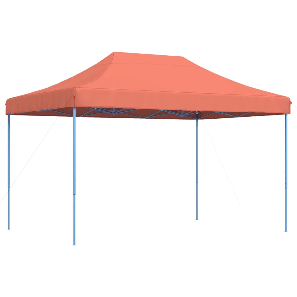 Tenda da Festa Pieghevole Pop-Up Terracotta 410x279x315 cm | homemem39