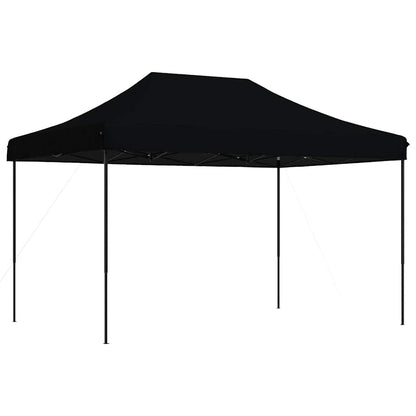 Tenda da Festa Pieghevole Pop-Up Nero 410x279x315 cm | homemem39