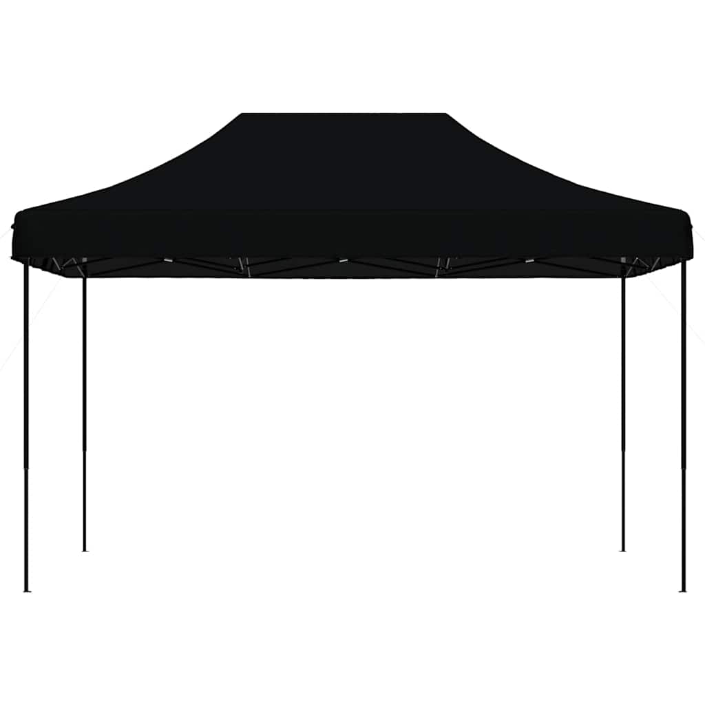 Tenda da Festa Pieghevole Pop-Up Nero 410x279x315 cm | homemem39