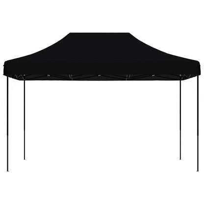 Tenda da Festa Pieghevole Pop-Up Nero 410x279x315 cm | homemem39