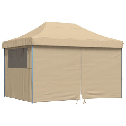 Tendone per Feste Pieghevole Pop-Up con 4 Pareti Beige | homemem39