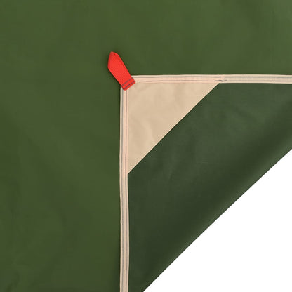 Tovaglia da Picnic con Picchetti Verde 205x155 cm