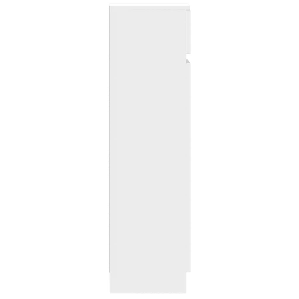 Scarpiera Bianca 100,5x28x100 cm in Legno Multistrato - homemem39