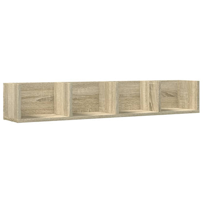 Armadietto a Muro Rovere Sonoma 99x18x16,5 cm Legno Multistrato