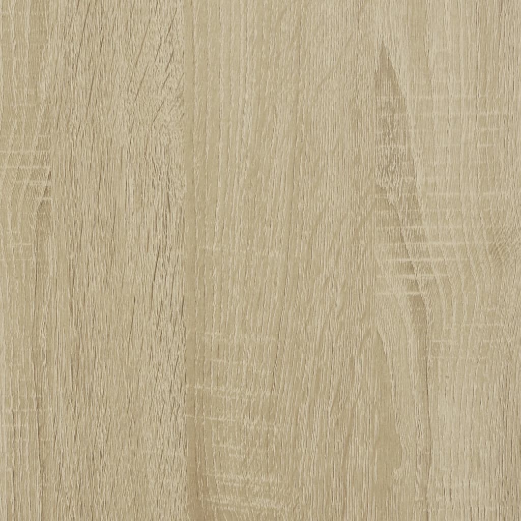 Armadietto a Muro Rovere Sonoma 99x18x16,5 cm Legno Multistrato