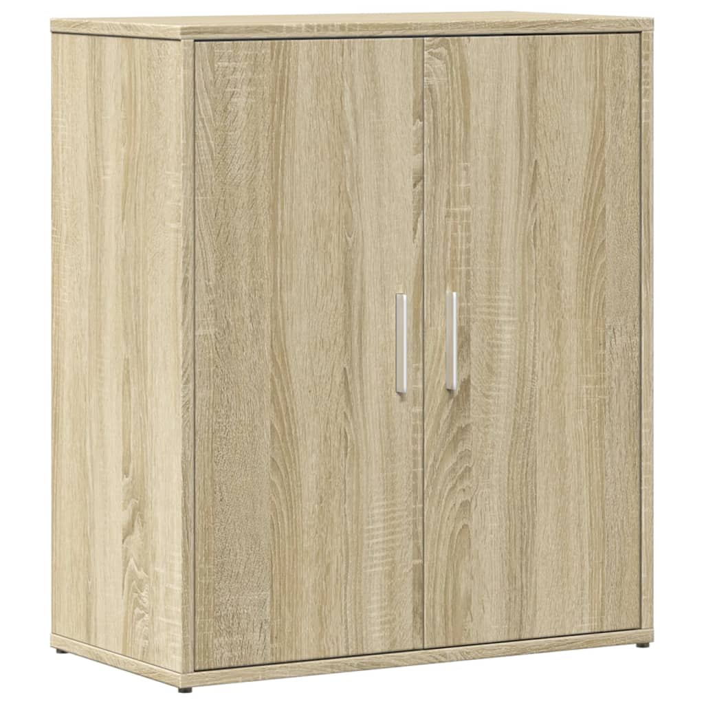 Credenza Rovere Sonoma 60x31x70 cm in Legno Multistrato - homemem39