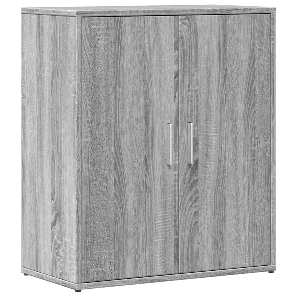 Credenza Grigio Sonoma 60x31x70cm in Legno Multistrato - homemem39