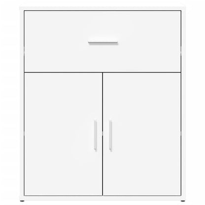 Credenza Bianco 60x31x70 cm in Legno Multistrato