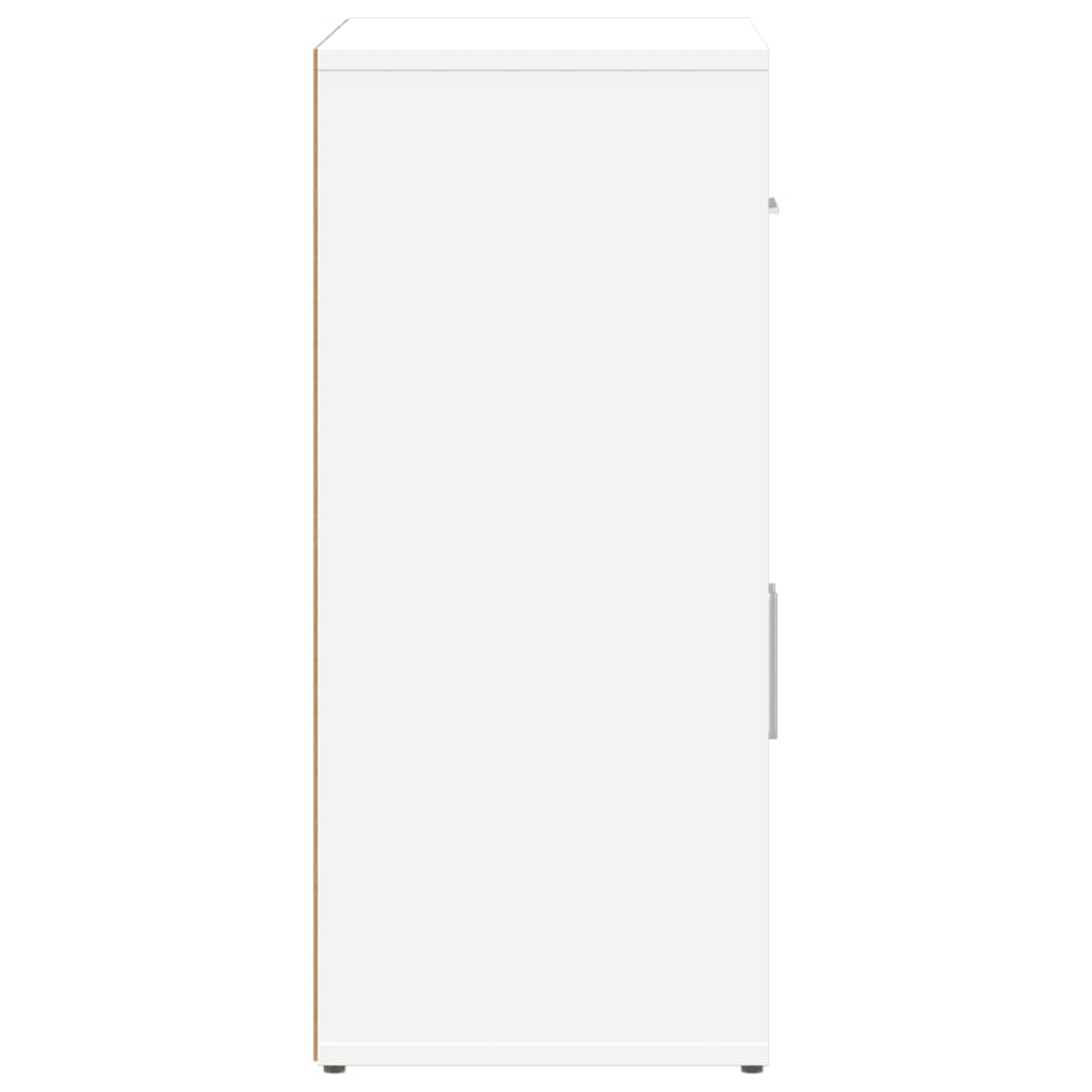 Credenza Bianco 60x31x70 cm in Legno Multistrato