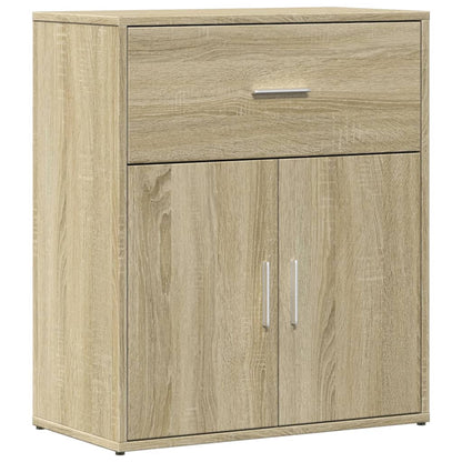 Credenza Rovere Sonoma 60x31x70 cm in Legno Multistrato - homemem39