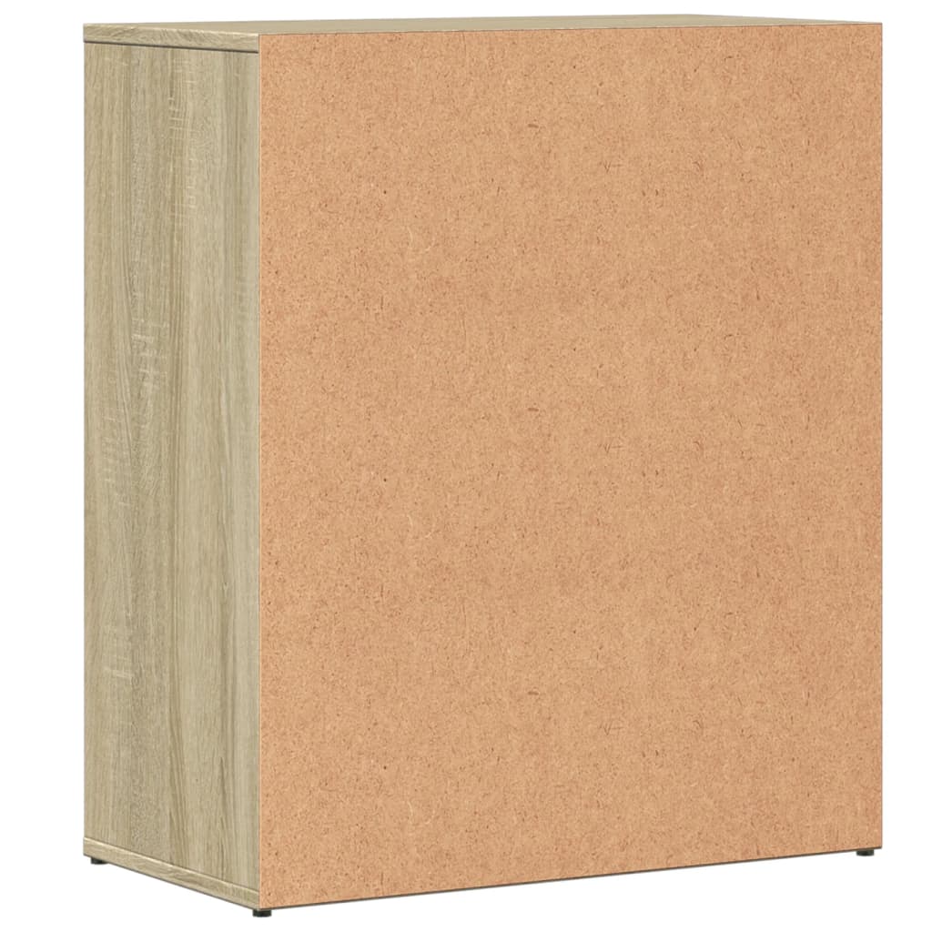 Credenza Rovere Sonoma 60x31x70 cm in Legno Multistrato - homemem39