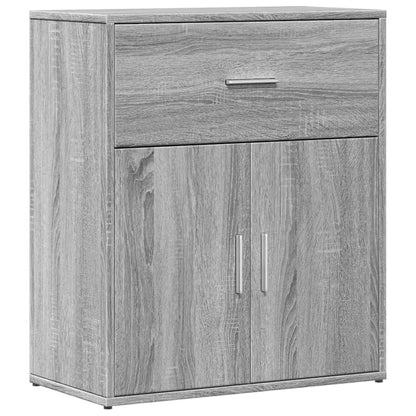 Credenza Grigio Sonoma 60x31x70cm in Legno Multistrato - homemem39