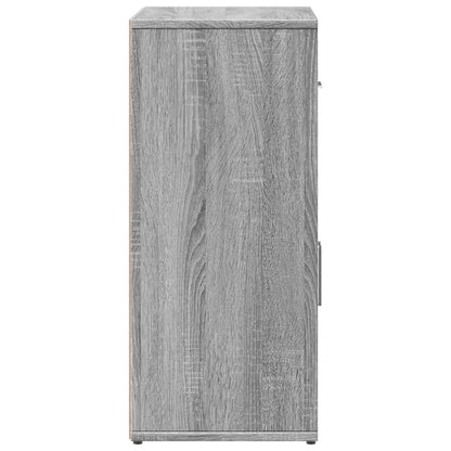 Credenza Grigio Sonoma 60x31x70cm in Legno Multistrato - homemem39
