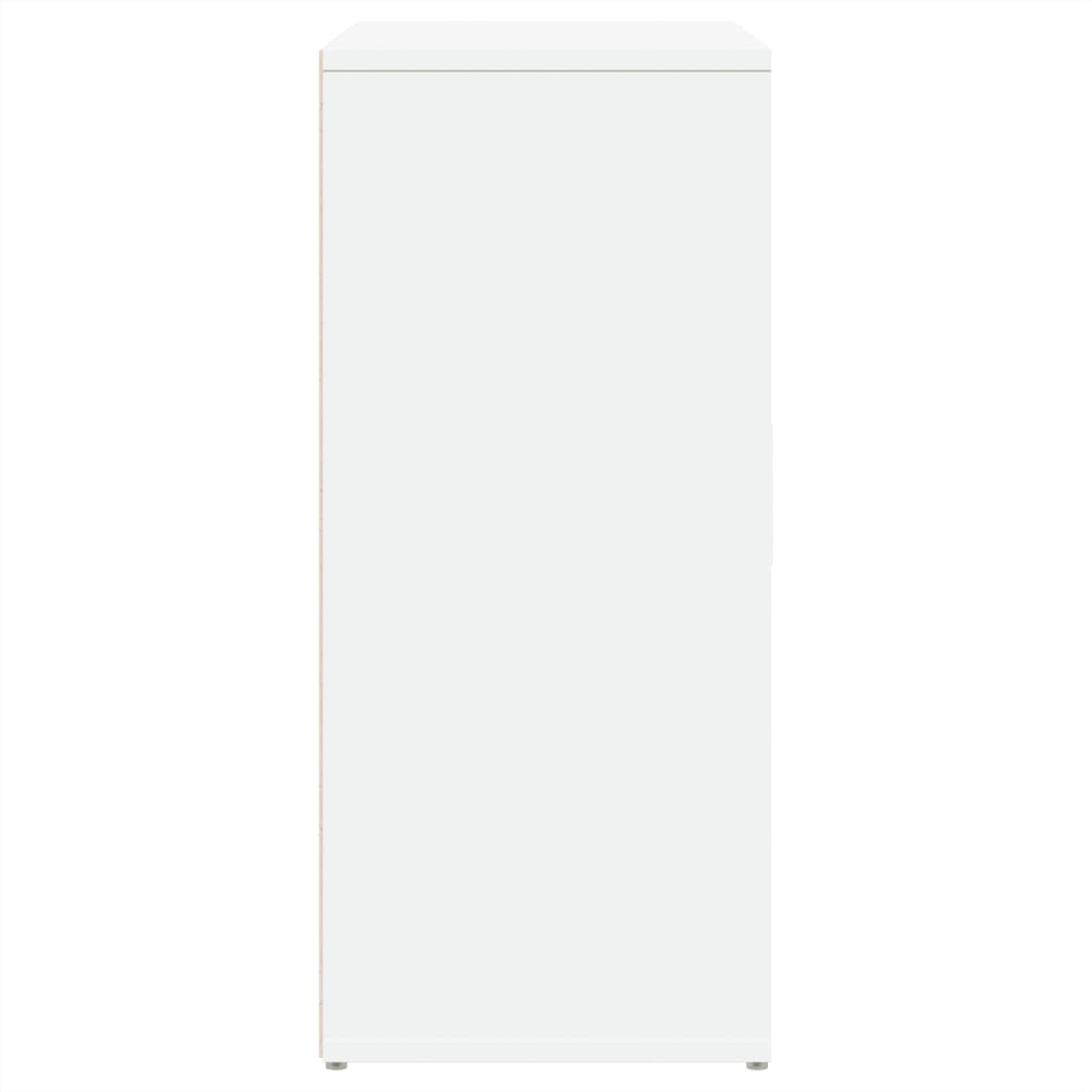 Credenza Bianco 60x31x70 cm in Legno Multistrato