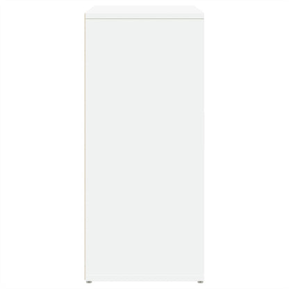 Credenza Bianco 60x31x70 cm in Legno Multistrato