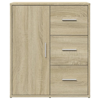 Credenza Rovere Sonoma 60x31x70 cm in Legno Multistrato - homemem39