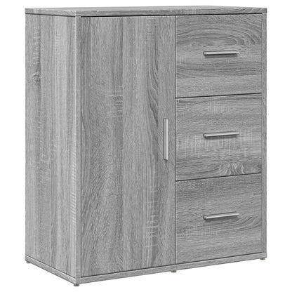 Credenza Grigio Sonoma 60x31x70cm in Legno Multistrato - homemem39