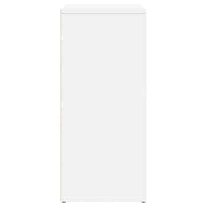 White Sideboard 60x31x70 cm in Multilayer Wood