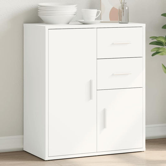 Credenza Bianco 60x31x70 cm in Legno Multistrato - homemem39