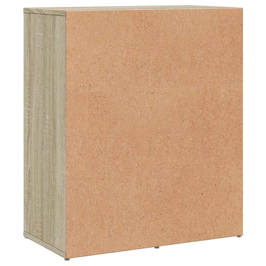 Credenza Rovere Sonoma 60x31x70 cm in Legno Multistrato | homemem39
