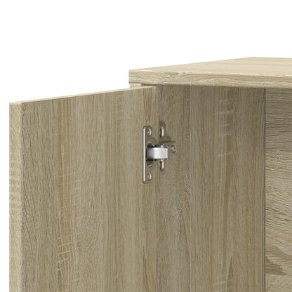 Credenza Rovere Sonoma 60x31x70 cm in Legno Multistrato | homemem39