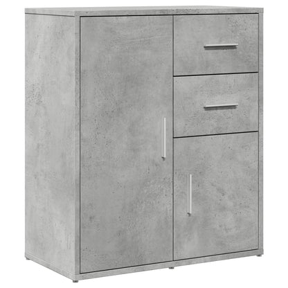 Credenza Grigio Cemento 60x31x70 cm in Legno Multistrato - homemem39