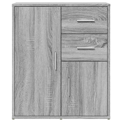 Credenza Grigio Sonoma 60x31x70cm in Legno Multistrato - homemem39