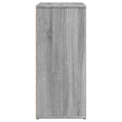Credenza Grigio Sonoma 60x31x70cm in Legno Multistrato - homemem39