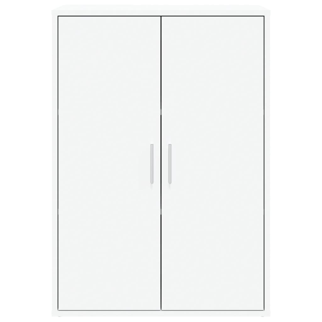 Credenza Bianca 60x31x84 cm in Legno Multistrato - homemem39