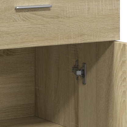 Credenza Rovere Sonoma 60x30x84 cm in Legno Multistrato - homemem39