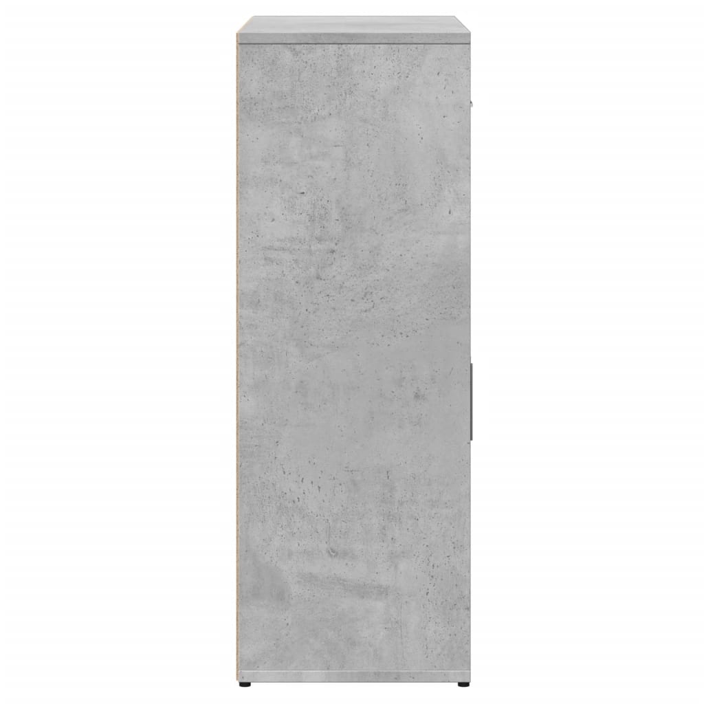 Cement Gray Sideboard 60x30x84 cm in Multilayer Wood