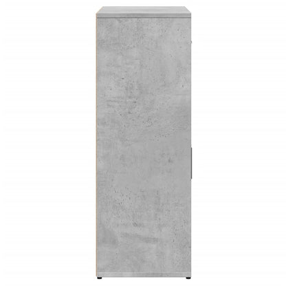 Cement Gray Sideboard 60x30x84 cm in Multilayer Wood