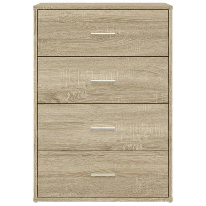 Credenza Rovere Sonoma 60x31x84 cm in Legno Multistrato - homemem39