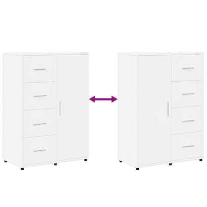 Credenza Bianca 60x31x84 cm in Legno Multistrato - homemem39