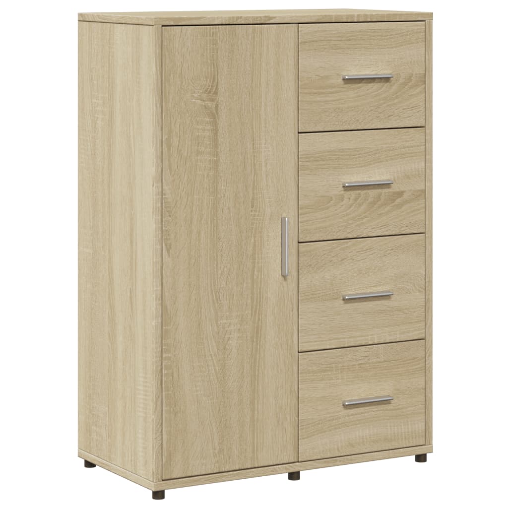 Credenza Rovere Sonoma 60x31x84 cm in Legno Multistrato - homemem39
