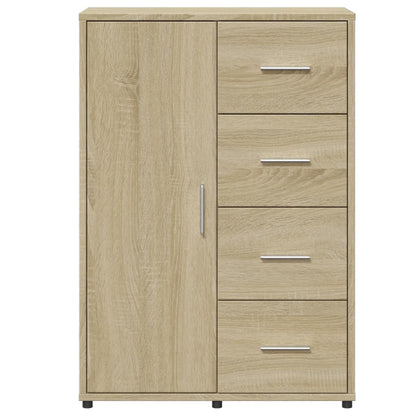 Credenza Rovere Sonoma 60x31x84 cm in Legno Multistrato - homemem39