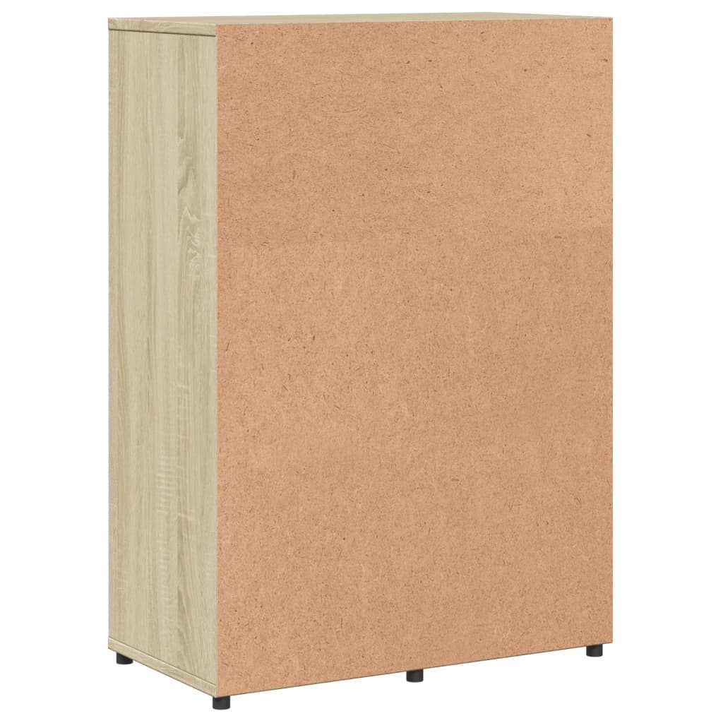 Credenza Rovere Sonoma 60x31x84 cm in Legno Multistrato - homemem39