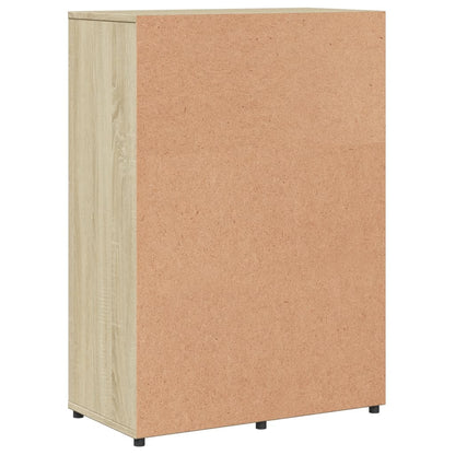 Credenza Rovere Sonoma 60x31x84 cm in Legno Multistrato - homemem39